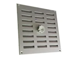 Häusler Lüftungsgitter LG 2525 SAA Schiebegitter Alu 250 x 250mm Abluftgitter