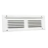 Häusler Lüftungsgitter LG 3010 MGSW Zuluftgitter Weiß PVD 300 x 100 Abluftgitter