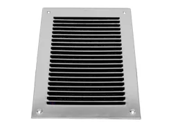 Häusler Lüftungsgitter LG 50220 Alu F1 Lamellengitter 150 x 215 mm Zuluft Abluftgitter