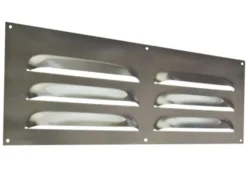 Häusler Lüftungsgitter LG 5015 GLA Lamellengitter Alu 500 x 150 mm Abluftgitter