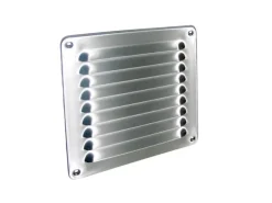 Häusler Lüftungsgitter LG-2020 A Lamellengitter Alu 195 x 195 Abluftgitter