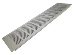 Häusler Lüftungsgitter LG-5013 AA Eloxiert Stegblech Alu F1 500 x 130 mm