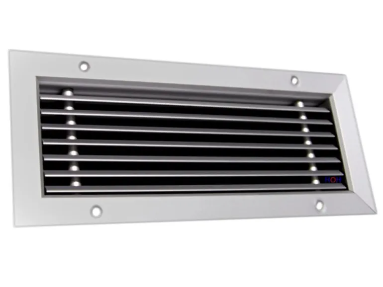 Häusler Lüftungsgitter LG-2208 RAA Alu F1 260 x 115mm Zuluft Abluftgitter