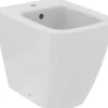 Ideal Standard Stand-Bidet i.life S mit Überlauf + 1 Hahnloch Weiß