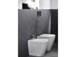 Ideal Standard Stand-Bidet i.life S mit Überlauf + 1 Hahnloch Weiß