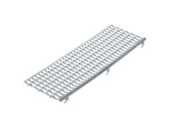 Inefa Laubfangstreifen 30x 100cm NW 100-150 Dachrinnen Laubschutz Grau