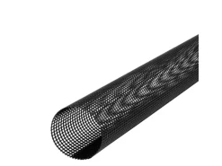 Inefa Laubschutzgitter 10x 2m x 125-180mm PVC Dachrinnen Laubschutz Schwarz