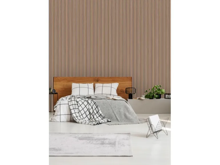 Jangal Wandpaneel Solid Classic Oak MDF Furnier 240 x 60 x 2,2 cm