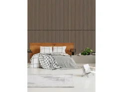 Jangal Wandpaneel Solid Walnut MDF Furnier 120,6 x 80 x 2,2 cm