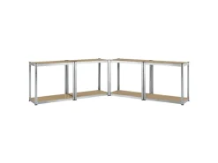 Juskys 2er Set Lagerregal Easy 160 x 80 x 40 cm