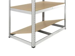 Juskys Lagerregal Basic 200 x 100 x 60 cm Verzinkt