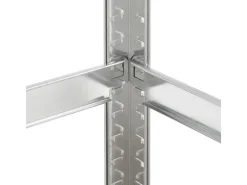 Juskys Lagerregal Basic 200 x 100 x 60 cm Verzinkt