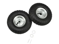 Juskys Sackkarre Basic in Schwarz mit Roten Griffen Klappbar