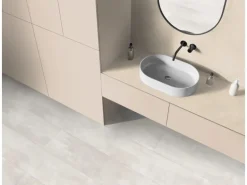 Kaindl Arbeitsplatte Basanit Sand 410 cm x 60 cm x 3,8 cm