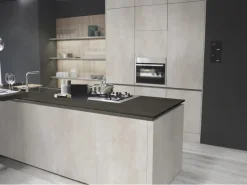 Kaindl Arbeitsplatte Beton Opalgrey 410 cm x 60 cm x 3,8 cm