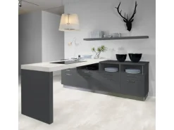 Kaindl Arbeitsplatte Beton Opalgrey 260 cm x 60 cm x 2,8 cm