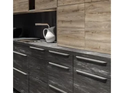 Kaindl Arbeitsplatte Black Sky Dark 60 cm x 3,8 cm Meterware