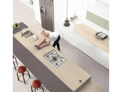 Kaindl Arbeitsplatte Fichte Washed White 280 cm x 63,5 cm x 2,8 cm