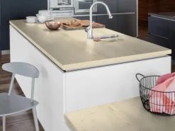 Kaindl Arbeitsplatte Fichte Washed White 280 cm x 63,5 cm x 2,8 cm