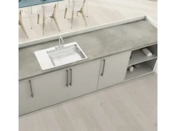 Kaindl Arbeitsplatte Marmor de Mazi 260 cm x 60 cm x 2,8 cm