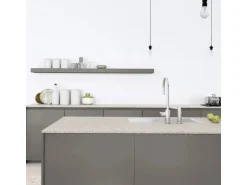 Kaindl Arbeitsplatte Ravenna Grau 60 cm x 3,8 cm Meterware