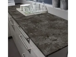 Kaindl Arbeitsplatte Schiefer 280 cm x 63,5 cm x 2,8 cm