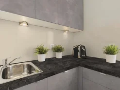 Kaindl Arbeitsplatte Schiefer 280 cm x 63,5 cm x 2,8 cm