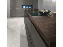 Kaindl Arbeitsplatte Steel Grey Coffee 63,5 cm x 3,8 cm Meterware