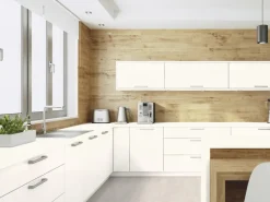 Kaindl Arbeitsplatte Weiß 60 cm x 3,8 cm Meterware