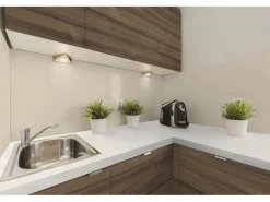 Kaindl Arbeitsplatte Weiß 60 cm x 3,8 cm Meterware