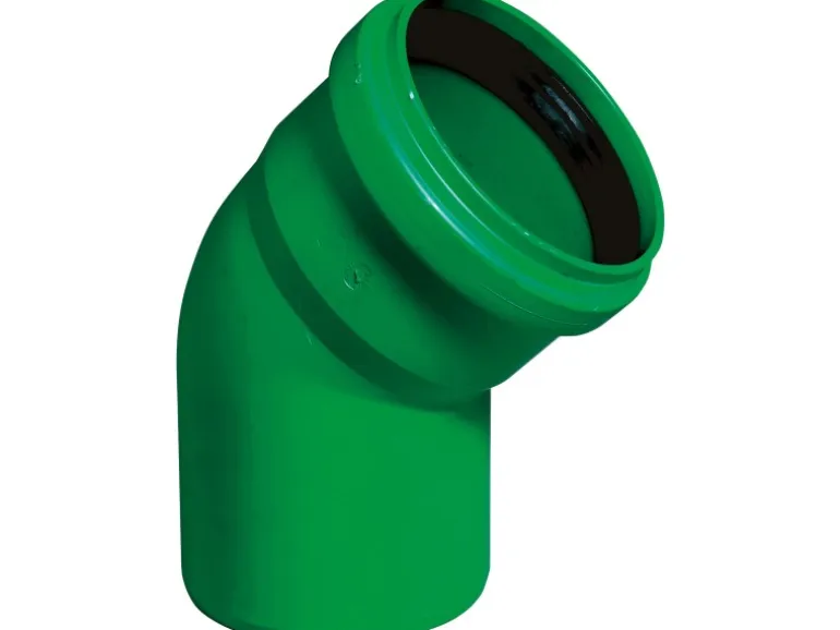 Kanalgrundrohr 2000 Bogen 15 Grad DN 125