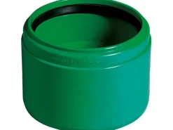 Kanalgrundrohr-Anschlussstück 2000 an Steinzeug-Rohr mit Muffe DN 110