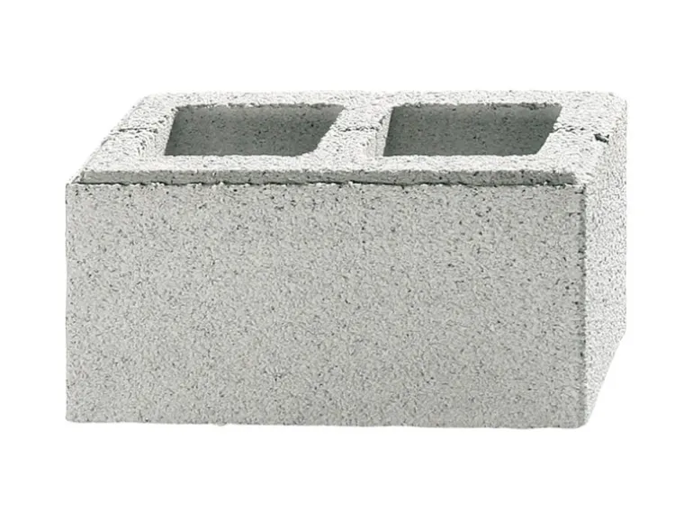 Kann Gartenmauer "Gomera" Normalstein Weiß 40 cm x 20 cm x 20 cm