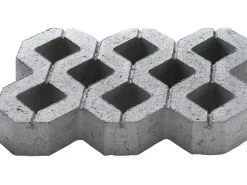 Kann Rasengitterstein Beton Grau 60,8 cm x 40,8 cm x 8 cm