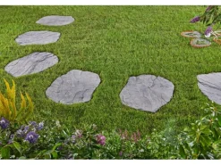 Kann Trittplatte Nativa Natursteinoptik Grau-Nuanciert 56 x 42 x 4 cm