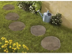 Kann Trittstein Baumscheibe Holzoptik