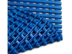 KARAT Antirutschmatte Adria Arbeitsplatzmatte für Nasszonen Witterungsbeständig Blau 120 x 300 cm