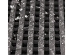 KARAT Antirutschmatte Adria Arbeitsplatzmatte für Nasszonen Witterungsbeständig Grau 120 x 200 cm