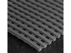 KARAT Antirutschmatte Adria Arbeitsplatzmatte für Nasszonen Witterungsbeständig Grau 120 x 550 cm