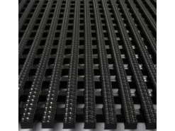 KARAT Antirutschmatte Multi Grip Antibakteriell 13,5 mm Stärke Schwarz 120 x 600 cm