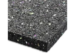 KARAT Antivibrationsmatte Schallschutzmatte nach Maß Stärke 1,97 cm 125 x 250 cm