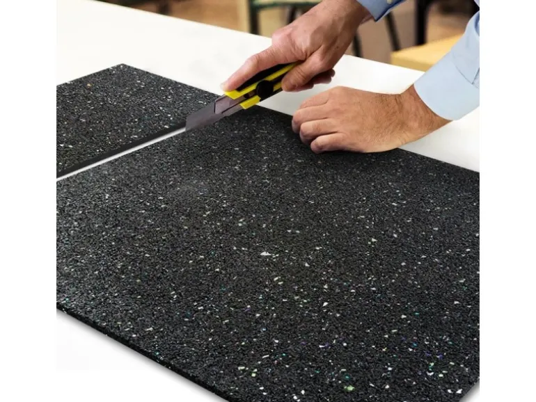 KARAT Antivibrationsmatte Schallschutzmatte nach Maß Stärke 0,5 cm 125 x 1000 cm