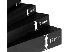 KARAT Bautenschutzmatte aus SBR-Gummi Universal Glatt 5 mm Stärke 120 x 500 cm