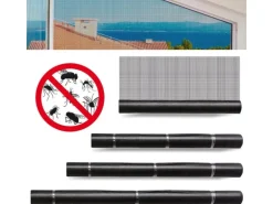 KARAT Fliegengitter für Fenster und Türen Zuschneidbar Reißfest 1,5 x 15 m