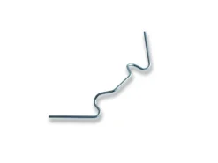 Karat Gewächshausklammern 8,5 x 3 cm Montageklammern Klammern für Doppelstegplatten Gartenbau 20 Stück