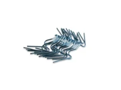 Karat Gewächshausklammern 8,5 x 3 cm Montageklammern Klammern für Doppelstegplatten Gartenbau 20 Stück