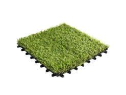 Karat Klickfliese Gras-Design - Wetterbeständige Terrassenfliese - 30 x 30 cm