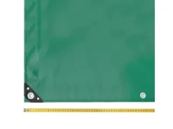 KARAT Multifunktionale Abdeckplane LKW- & Anhängerplane 500 g/m² Grün 3 x 3 m