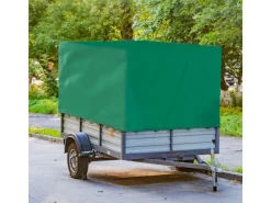 KARAT Multifunktionale Abdeckplane LKW- & Anhängerplane 500 g/m² Grün 3 x 3 m