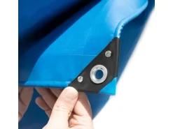KARAT Multifunktionale Abdeckplane LKW- & Anhängerplane 500 g/m² Blau 2 x 3 m